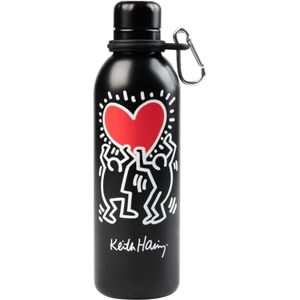 Grupo Erik Metal Water Bottle 500ml / 17oz Keith Haring Gifts Hot and Cold Water Bottle Stainless Steel, Cute Travel Bottles Gym Art Gifts Under 20 Pounds Grupo Erik Metal Water Bottle 500ml / 17oz Keith Haring Gifts Hot and Cold Water Bottle Stainless Steel, Cute Travel Bottles Gym Art Gifts Under 20 Pounds