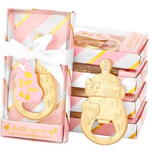 Qonmpcvu 24 PCS Baby Bottle Opener Favors Baby Shower Party Favors Baby Girl Shower Gifts Decorations Souvenirs for Guest (Pink, 24) Qonmpcvu 24 PCS Baby Bottle Opener Favors Baby Shower Party Favors Baby Girl Shower Gifts Decorations Souvenirs for Guest (Pink, 24)