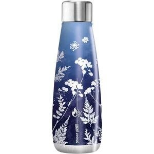 Maped Picnik Insulated Stainless Steel Water Bottle, Leakproof Bottle, Double Walled, Cold and Hot Storage, Cyanotype Decoration, 500ml Maped Picnik Insulated Stainless Steel Water Bottle, Leakproof Bottle, Double Walled, Cold and Hot Storage, Cyanotype Decoration, 500ml