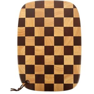 ASelected Wooden Chopping Board, 40x28x2cm Large Checkerboard Pattern Chopping Board with Hanging Hole, 2cm Thick Wood Cutting Board for Meat, Bread, Fruit, Cheese ASelected Wooden Chopping Board, 40x28x2cm Large Checkerboard Pattern Chopping Board with Hanging Hole, 2cm Thick Wood Cutting Board for Meat, Bread, Fruit, Cheese