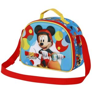 Disney Mickey Mouse Scooter-3D Lunch Bag, Blue, 26 x 20 cm Disney Mickey Mouse Scooter-3D Lunch Bag, Blue, 26 x 20 cm