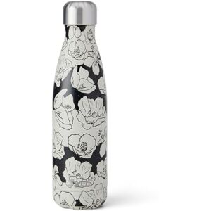 S'well Stainless Steel Water Bottle, 500ml, Charcoal Bloom, Triple Layered Vacuum Insulated Containers Keeps Drinks Cold for 36 Hours and Hot for 18, BPA Free, Perfect for On The Go S'well Stainless Steel Water Bottle, 500ml, Charcoal Bloom, Triple Layered Vacuum Insulated Containers Keeps Drinks Cold for 36 Hours and Hot for 18, BPA Free, Perfect for On The Go