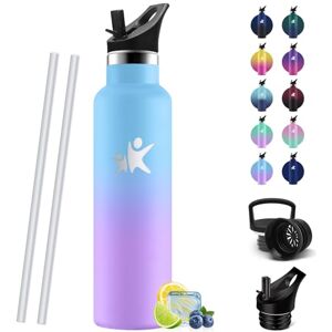 HoneyHolly Thermos Water Bottle, 750 ml, BPA-Free, Thermal Bottle, Double Walled Vacuum Flasks, 18/8 Stainless Steel, Water Bottle with Straw, Thermos for Gym, Sports, Bike HoneyHolly Thermos Water Bottle, 750 ml, BPA-Free, Thermal Bottle, Double Walled Vacuum Flasks, 18/8 Stainless Steel, Water Bottle with Straw, Thermos for Gym, Sports, Bike