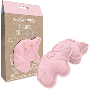 ScrapCooking SCRAP COOKING – 6 Individual Unicorn Silicone Moulds – 2910 ScrapCooking SCRAP COOKING – 6 Individual Unicorn Silicone Moulds – 2910