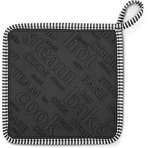 Zeal Silicone Square Trivet Mat & Hot Pot Holder Gingham Red (20cm/8”) Dark Grey, V119T Zeal Silicone Square Trivet Mat & Hot Pot Holder Gingham Red (20cm/8”) Dark Grey, V119T