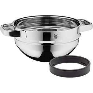 WMF Compact Cuisine Water Bath Bowl 20 cm Stackable Mixing Bowl for Water Bath Cromargan Polished Stainless Steel Dishwasher Safe WMF Compact Cuisine Water Bath Bowl 20 cm Stackable Mixing Bowl for Water Bath Cromargan Polished Stainless Steel Dishwasher Safe