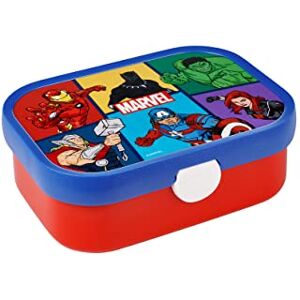 Mepal Lunch Box Campus Bento Box For Children With Bento Compartment & Fork With Clip Closure Dishwasher Safe & BPA-free 750 ml Avengers Mepal Lunch Box Campus Bento Box For Children With Bento Compartment & Fork With Clip Closure Dishwasher Safe & BPA-free 750 ml Avengers