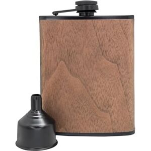 VB VIN BOUQUET FIA 1277 8oz Stainless Steel Hip Flask Wood Design VB VIN BOUQUET FIA 1277 8oz Stainless Steel Hip Flask Wood Design