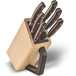 Victorinox Grand Maître Cutlery Block 6 Pieces, Includes 6 Chef's Knives, Knife Storage, Wood Victorinox Grand Maître Cutlery Block 6 Pieces, Includes 6 Chef's Knives, Knife Storage, Wood