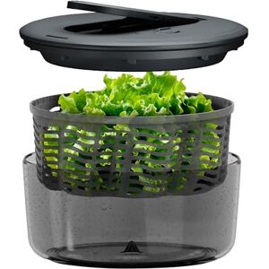 Zyliss Swift Dry Salad Spinner Large, 6L, Non-Slip Base, Serving Bowl, AquaVent™ Technology, One Handed Pump, Brake System, Easy to Clean Zyliss Swift Dry Salad Spinner Large, 6L, Non-Slip Base, Serving Bowl, AquaVent™ Technology, One Handed Pump, Brake System, Easy to Clean