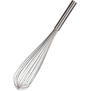 Baldassare Agnelli Pentole Agnelli Stainless Steel Eco-Line Egg Whisk, Length 60 Cm, Steel, Silver, One Size Baldassare Agnelli Pentole Agnelli Stainless Steel Eco-Line Egg Whisk, Length 60 Cm, Steel, Silver, One Size