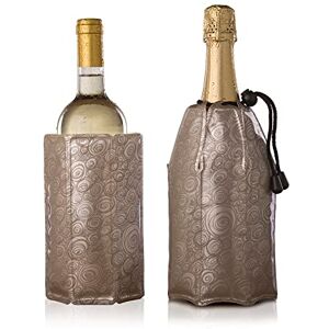 Vacu Vin Rapid Ice Wine and Champagne Cooler Set Platinum Vacu Vin Rapid Ice Wine and Champagne Cooler Set Platinum