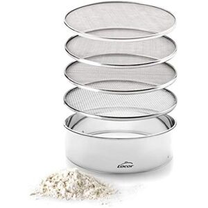 Lacor Stainless Steel Sieve - 23cm Diameter - Baking Tool Lacor Stainless Steel Sieve - 23cm Diameter - Baking Tool