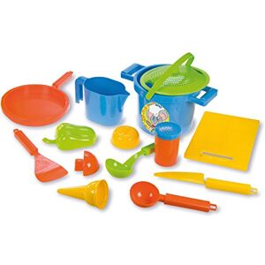 LENA - HAPPY SAND - Multicolor - 14 pcs - Sand play set LENA - HAPPY SAND - Multicolor - 14 pcs - Sand play set