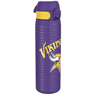 Ion8 NFL Minnesota Vikings Lightweight Steel Water Bottle, 600 ml/20 oz, Non-Insulated, Leak Proof, Easy to Open, Secure Lock, Dishwasher Safe, Flip Cover, Fits Cup Holders, Metal Water Bottle Ion8 NFL Minnesota Vikings Lightweight Steel Water Bottle, 600 ml/20 oz, Non-Insulated, Leak Proof, Easy to Open, Secure Lock, Dishwasher Safe, Flip Cover, Fits Cup Holders, Metal Water Bottle