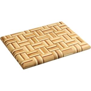 Kesper Bamboo Chopping Board, Dimensions: 40 x 30 x 3.5 cm, Multicoloured, Durable, Moisture-Repellent Thanks to Biofa Oil, 58367 Kesper Bamboo Chopping Board, Dimensions: 40 x 30 x 3.5 cm, Multicoloured, Durable, Moisture-Repellent Thanks to Biofa Oil, 58367