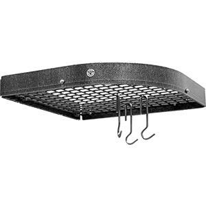 Enclume PR7A HS Large 16" Corner Wall Pot Rack w 12 Hooks Hammered Steel, Alloy Enclume PR7A HS Large 16" Corner Wall Pot Rack w 12 Hooks Hammered Steel, Alloy