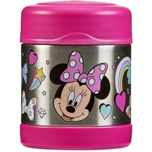 Thermos Disney Minnie Mouse Food Flask (290ml) BPA Free, Stainless Steel, Spill Proof, Daisy Duck, Thermal Kids Flask with Personalised Name Labels for Lunch Box, 5 Hours Hot & 7 Hours Cold Thermos Disney Minnie Mouse Food Flask (290ml) BPA Free, Stainless Steel, Spill Proof, Daisy Duck, Thermal Kids Flask with Personalised Name Labels for Lunch Box, 5 Hours Hot & 7 Hours Cold