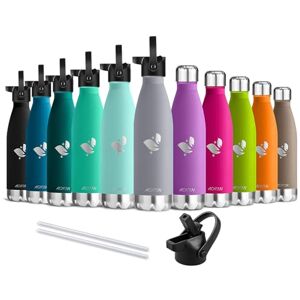 AORIN Vacuum Insulated Stainless Steel Water Bottle 350ml 24 hrs Cooling & 12 hrs Keep Warm BPA Free metal Water Bottle for Work, Gym, Travel, Sports AORIN Vacuum Insulated Stainless Steel Water Bottle 350ml 24 hrs Cooling & 12 hrs Keep Warm BPA Free metal Water Bottle for Work, Gym, Travel, Sports