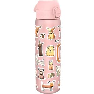 Ion8 Water Bottle, 500ml/18oz, Slim Leak-proof & BPA-Free Drinking Bottle, Secure Lock Prevents Spills, Dishwasher Safe, Carry Handle, Ideal for Adults & Kids Travel, Gym & School, Pink, Dogs Ion8 Water Bottle, 500ml/18oz, Slim Leak-proof & BPA-Free Drinking Bottle, Secure Lock Prevents Spills, Dishwasher Safe, Carry Handle, Ideal for Adults & Kids Travel, Gym & School, Pink, Dogs