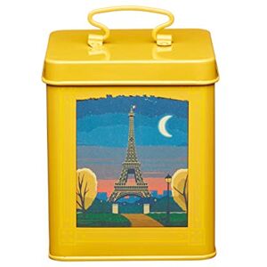 KitchenCraft World of Flavours Airtight Metal Food Storage Container, 11 x 11 x 14 cm (4.5" x 4.5" x 5.5") Yellow KitchenCraft World of Flavours Airtight Metal Food Storage Container, 11 x 11 x 14 cm (4.5" x 4.5" x 5.5") Yellow