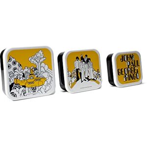 Half Moon Bay Snack Box The Beatles Set of 3 Plastic Food Containers with Lids Lunchbox Adult & Kids Bento Lunch Box Food Storage Containers Kids Snack Boxes Sandwich Box Yellow Submarine Half Moon Bay Snack Box The Beatles Set of 3 Plastic Food Containers with Lids Lunchbox Adult & Kids Bento Lunch Box Food Storage Containers Kids Snack Boxes Sandwich Box Yellow Submarine