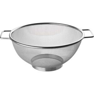 Fackelmann Wire 20cm Colander, Stainless Steel, Fine Mesh Sieve, for Straining, Drainer with Sturdy base & Two Handles, Twin Handle Free standing Rice & Flour Sifter, Pasta Noodle & Vegetable Strainer Fackelmann Wire 20cm Colander, Stainless Steel, Fine Mesh Sieve, for Straining, Drainer with Sturdy base & Two Handles, Twin Handle Free standing Rice & Flour Sifter, Pasta Noodle & Vegetable Strainer