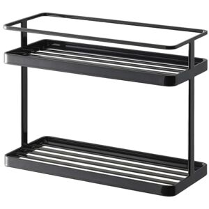 YAMAZAKI Home Tower Countertop Spice Caddy Storage And Organizer Rack Steel YAMAZAKI Home Tower Countertop Spice Caddy Storage And Organizer Rack Steel