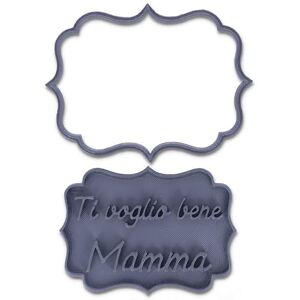 Graziano 8011684059101 TVB Mamma, Plastic Pastry Cutter Graziano 8011684059101 TVB Mamma, Plastic Pastry Cutter