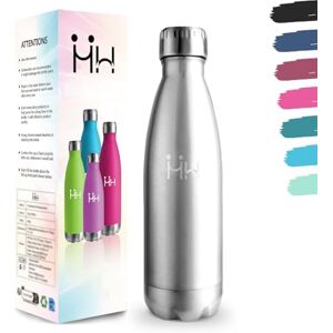 Motswedi Water Bottle, 750 ml, BPA-Free, Stainless Steel, 304 Stainless Steel, Double Walled Vacuum Insulated, Insulated Flask for Camping, Office, Gym, Climbing Mountains Real Colour Motswedi Water Bottle, 750 ml, BPA-Free, Stainless Steel, 304 Stainless Steel, Double Walled Vacuum Insulated, Insulated Flask for Camping, Office, Gym, Climbing Mountains Real Colour