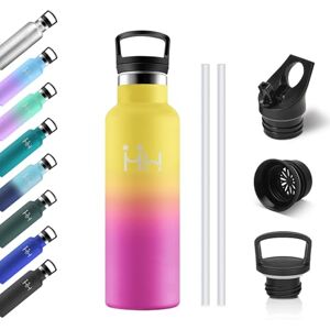 KollyKolla Stainless Steel Water Bottle, 500 ml, Thermos Flask, Suitable for Carbonated Drinks, Leak-Proof Water Bottle with Straw, BPA-Free, Double-Walled Vacuum Insulated, Insulated Bottle for School, Travel KollyKolla Stainless Steel Water Bottle, 500 ml, Thermos Flask, Suitable for Carbonated Drinks, Leak-Proof Water Bottle with Straw, BPA-Free, Double-Walled Vacuum Insulated, Insulated Bottle for School, Travel