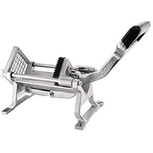 Vogue Potato Chip Cutter, Silver, Aluminium & Stainless Steel, Supplied with 9.5mm Stainless Steel Blades (6 & 12.5 mm Blades Sold Separately AJ483 & AJ485), Size: 290x204x436 mm, DB344 Vogue Potato Chip Cutter, Silver, Aluminium & Stainless Steel, Supplied with 9.5mm Stainless Steel Blades (6 & 12.5 mm Blades Sold Separately AJ483 & AJ485), Size: 290x204x436 mm, DB344