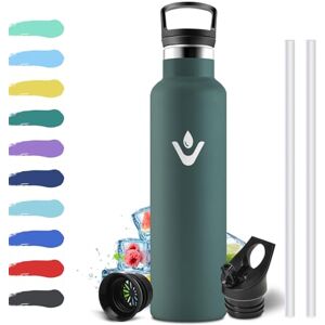 KollyKolla 750ml Stainless Steel Water Bottle with Straw, Double Walled Vacuum Insulation, Leak Proof, Reusable, BPA Free, Thermos for Travel, Camping, Gimnasio, Gym KollyKolla 750ml Stainless Steel Water Bottle with Straw, Double Walled Vacuum Insulation, Leak Proof, Reusable, BPA Free, Thermos for Travel, Camping, Gimnasio, Gym