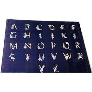 Acense Tempered Glass Worktop Saver, Toughened Glass, Smooth Edges, Rounded Corners, Chopping Board, Non-Slip Rubber Feet, Multi-Purpose, Stain-Resistant 40 x 30 cm (Alphabets) Acense Tempered Glass Worktop Saver, Toughened Glass, Smooth Edges, Rounded Corners, Chopping Board, Non-Slip Rubber Feet, Multi-Purpose, Stain-Resistant 40 x 30 cm (Alphabets)