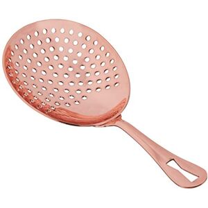 Barfly Premium Julep Strainer, Copper Plated, Stainless Steel, 16.51 x 7.94 x 2.54 cm Barfly Premium Julep Strainer, Copper Plated, Stainless Steel, 16.51 x 7.94 x 2.54 cm