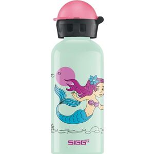 Sigg Aluminium Water Bottle For Kids KBT Nixie Leakproof Lightweight BPA Free Climate Partner Certified School & Sports Light Green Mermaid Design 0.4L Sigg Aluminium Water Bottle For Kids KBT Nixie Leakproof Lightweight BPA Free Climate Partner Certified School & Sports Light Green Mermaid Design 0.4L