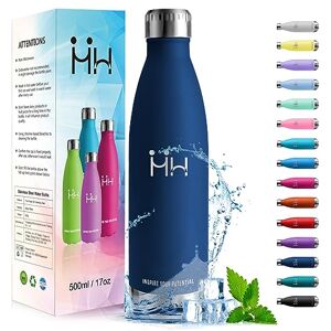 HoneyHolly Insulated Water Bottle – 500 ml – BPA-Free Stainless Steel Water Bottle, Leak-Proof, Reusable, Insulated Bottle, Powder Coating Process, Metal Water Bottle for Running, School, Office, HoneyHolly Insulated Water Bottle – 500 ml – BPA-Free Stainless Steel Water Bottle, Leak-Proof, Reusable, Insulated Bottle, Powder Coating Process, Metal Water Bottle for Running, School, Office,