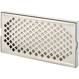 Beaumont Stainless Steel Drinks Drip Tray, Silver, Size: 23(H) x 306(W) x 161(D)mm, Back Bar Drip Tray, Removable Drainer Plate, Professional Barware, Pub Bar Accessory for Catching Drips, D825 Beaumont Stainless Steel Drinks Drip Tray, Silver, Size: 23(H) x 306(W) x 161(D)mm, Back Bar Drip Tray, Removable Drainer Plate, Professional Barware, Pub Bar Accessory for Catching Drips, D825