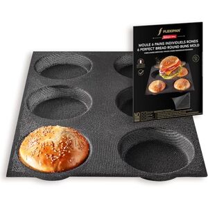 Silpat Flexipan 6 Perfect Buns Mold Silpat Flexipan 6 Perfect Buns Mold