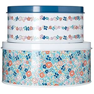 Premier Housewares Cake Tins Set Of 2 Baking Tins Multi- Colored Flowers Cake Baking Tins Pie Tin Cheesecake Tin Galvanised Steel Small Cake Tins Premier Housewares Cake Tins Set Of 2 Baking Tins Multi- Colored Flowers Cake Baking Tins Pie Tin Cheesecake Tin Galvanised Steel Small Cake Tins