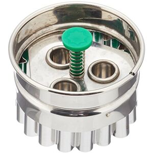 Staedter Model Multi-colour Stainless Steel 3-Hole Cookie Cutter - Cookie Cutter Staedter Model Multi-colour Stainless Steel 3-Hole Cookie Cutter - Cookie Cutter