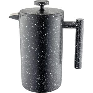 Café Olé CFD Granite Cafetière, 18/10 stainless steel double wall body and mesh filter, Black Granite effect finish, 1000ml (8 espresso cups or 4 mugs) Café Olé CFD Granite Cafetière, 18/10 stainless steel double wall body and mesh filter, Black Granite effect finish, 1000ml (8 espresso cups or 4 mugs)