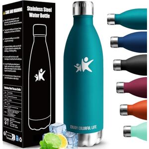 HoneyHolly Stainless Steel Water Bottle, Thermos Flask, 1000 ml, BPA-Free, Leak-Proof Vacuum Insulated, Water Bottle, Double-Walled Thermos Flask for Bike, Travel, Sports, Yoga, Camping, Bicycle HoneyHolly Stainless Steel Water Bottle, Thermos Flask, 1000 ml, BPA-Free, Leak-Proof Vacuum Insulated, Water Bottle, Double-Walled Thermos Flask for Bike, Travel, Sports, Yoga, Camping, Bicycle