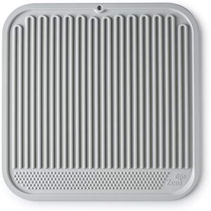 Zeal Silicone Easy Clean, Kitchen Draining Board Mat, French Grey, 31 cm, one size Zeal Silicone Easy Clean, Kitchen Draining Board Mat, French Grey, 31 cm, one size