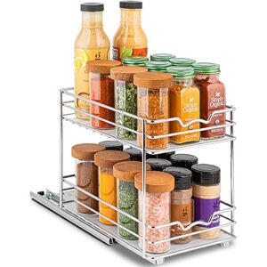 HOLDN’ STORAGE Spice Rack Organizer for Cabinet, Heavy Duty Pull Out Spice Rack 5 Year Warranty- Spice Organization 6-1/2"Wx10-3/8 Dx8-7/8 H Spice Racks for Inside Cabinets & Pantry Closet. HOLDN’ STORAGE Spice Rack Organizer for Cabinet, Heavy Duty Pull Out Spice Rack 5 Year Warranty- Spice Organization 6-1/2"Wx10-3/8 Dx8-7/8 H Spice Racks for Inside Cabinets & Pantry Closet.