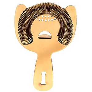Barfly Premium Hawthorn Strainer, Gold Plated, Stainless Steel, 15.24 x 9.53 x 3.81 cm Barfly Premium Hawthorn Strainer, Gold Plated, Stainless Steel, 15.24 x 9.53 x 3.81 cm