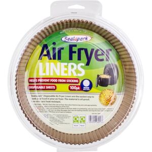 Sealapack Disposable Air Fryer Liners Helps Prevent Food From Sticking Oil-Proof, Non-Stick, Heat Resistant Kitchen Accessories Easy To Use (Round Circular 20cm x 20cm, 100 Pack) Sealapack Disposable Air Fryer Liners Helps Prevent Food From Sticking Oil-Proof, Non-Stick, Heat Resistant Kitchen Accessories Easy To Use (Round Circular 20cm x 20cm, 100 Pack)