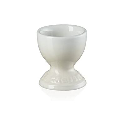 LE CREUSET Stoneware Footed Egg Cup, 9 g, 5.3 x 5.3 x 5.9 cm, Meringue, 71702007160099 LE CREUSET Stoneware Footed Egg Cup, 9 g, 5.3 x 5.3 x 5.9 cm, Meringue, 71702007160099