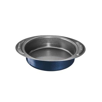 lakeland Bakeware Loose Based Non Stick Round Sandwich Baking Tin 15cm (6") Blue lakeland Bakeware Loose Based Non Stick Round Sandwich Baking Tin 15cm (6") Blue