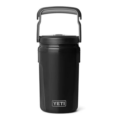 YETI Silo 40 oz (1.18L) Jug with Leakproof Straw Cap When Closed, Black Insulated Water Bottle with Straw Cap for Ice Cold Drinks, Large Water Bottle for Sports, Dishwasher Safe YETI Silo 40 oz (1.18L) Jug with Leakproof Straw Cap When Closed, Black Insulated Water Bottle with Straw Cap for Ice Cold Drinks, Large Water Bottle for Sports, Dishwasher Safe